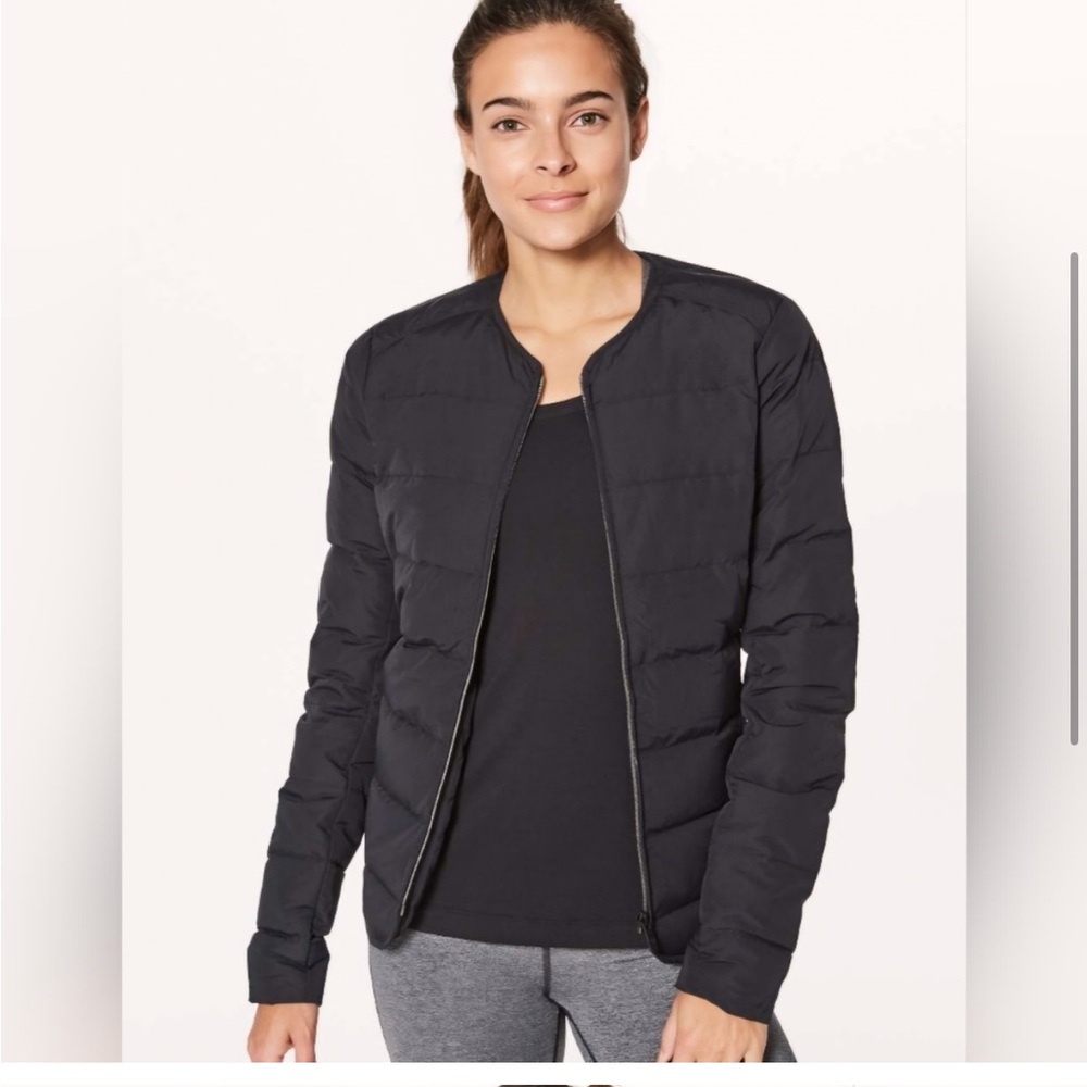 Lululemon Just Enough Puff 800 Fill Goose Down Jacket size 6 / medium
